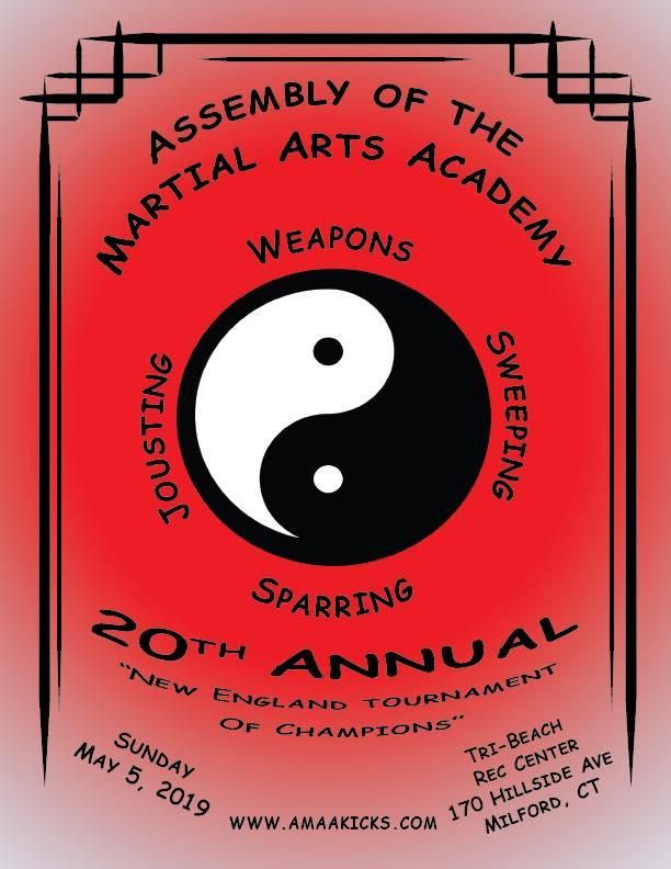 On location at Assembly Of The Martial Arts Academy, a Self Defense and Martial Arts Course in Milford, CT